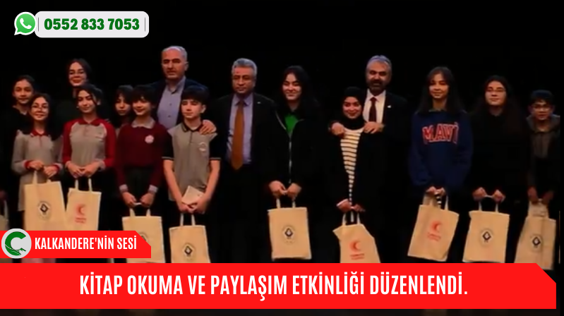 KİTAP OKUMA VE PAYLAŞIM ETKİNLİĞİ DÜZENLENDİ